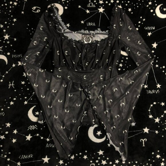 Killstar Maya Long Sleeve Top - Picture 7 of 10